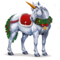 frohe weihnachten, cavallo divino