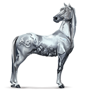 argento, cavallo divino